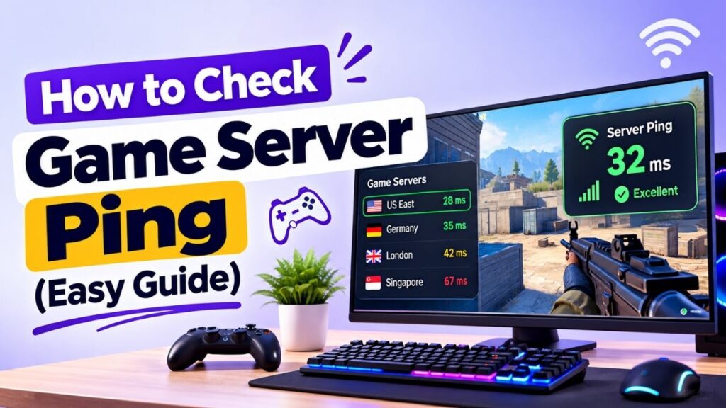 Check Game Server Ping