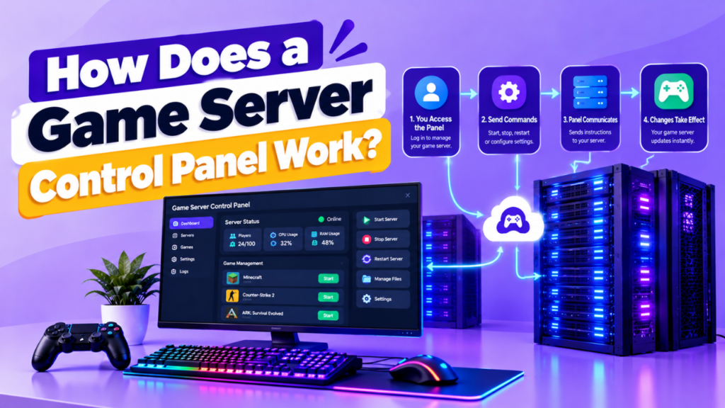 How Does a Game Server Control Panel Work